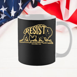 ALT US National Park Resist Service Bison Buffalo Mug