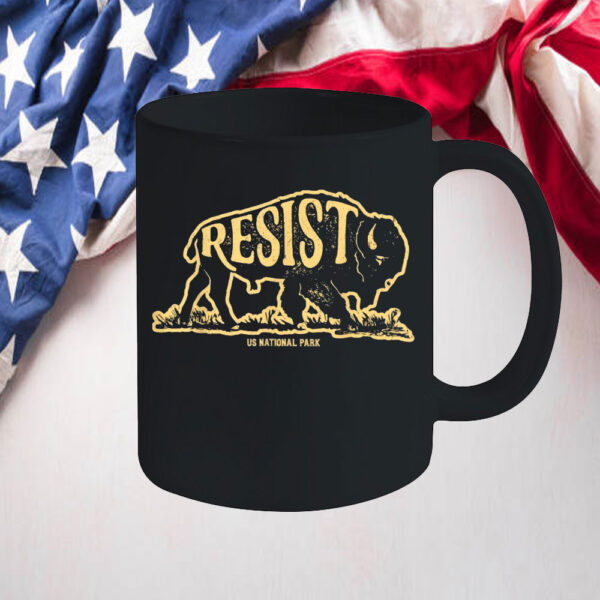 ALT US National Park Resist Service Bison Buffalo Mug