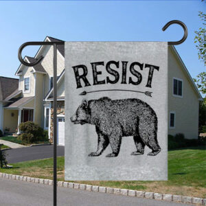 ALT US National Park Resist Service Flag Bear