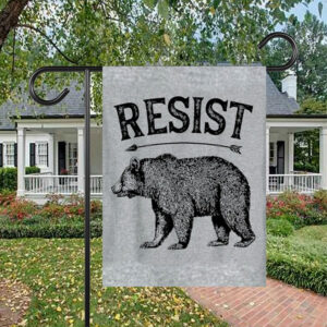 ALT US National Park Resist Service Flag Bear