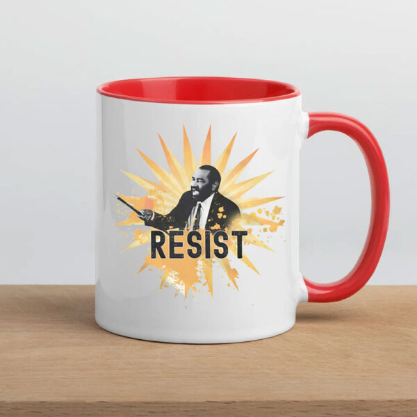 Al Green Resist Mug Stand Up And Fight I Wont Sit Down