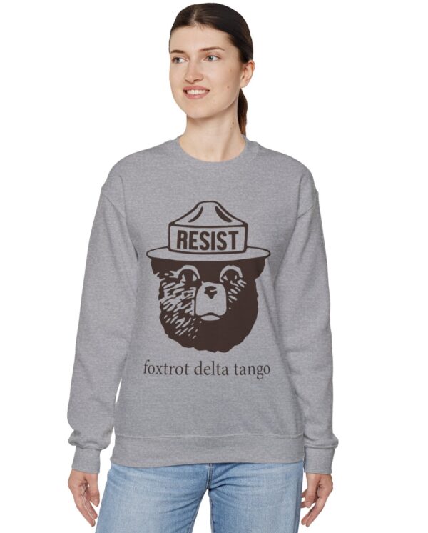 Bear Resist Foxtrot Delta Tango Crewneck Sweatshirt