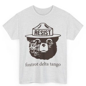 Bear Resist Foxtrot Delta Tango Unisex T-Shirt