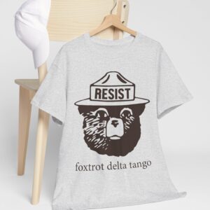 Bear Resist Foxtrot Delta Tango Unisex T-Shirt