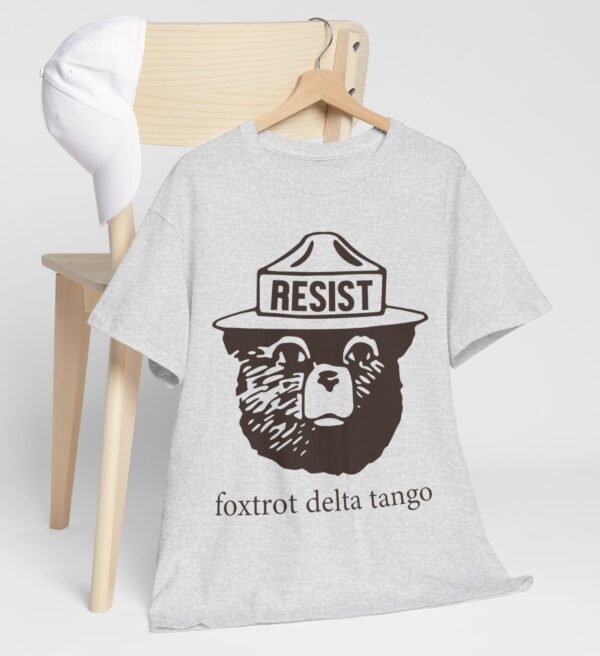 Bear Resist Foxtrot Delta Tango Unisex T-Shirt