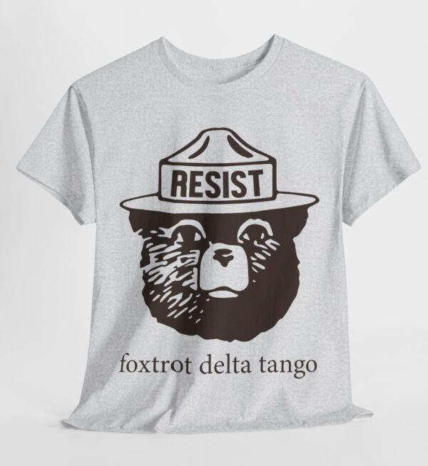 Bear Resist Foxtrot Delta Tango Unisex T-Shirt