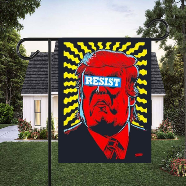 Donald Trump Resist Flag