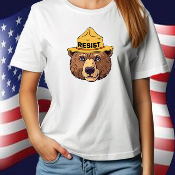 FDT Resist Bear Design T-Shirt