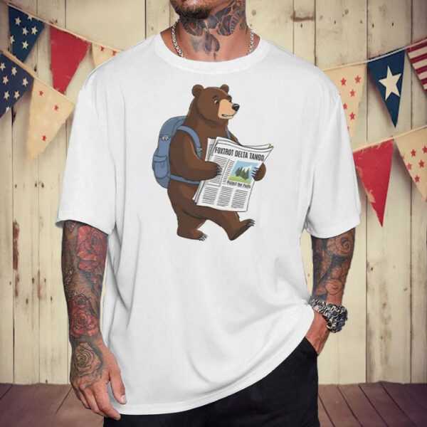 FDT Resist Bear Foxtrot Delta Tango Protect Our National Parks T-Shirt