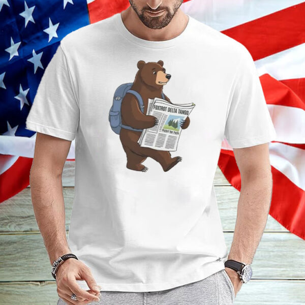 FDT Resist Bear Foxtrot Delta Tango Protect Our National Parks T-Shirt