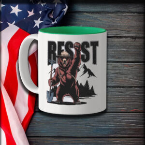 FDT Resist Bear, Smokey Bear Resist Mug