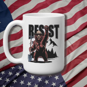 FDT Resist Bear, Smokey Bear Resist Mug