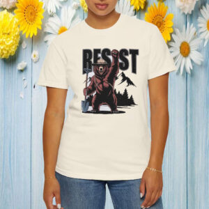 FDT Resist Bear, Smokey Bear Resist T-Shirt