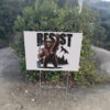 FDT Resist Bear, Smokey Bear Resist Yard Sign