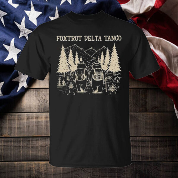 Fdt Resist Bear, Foxtrot Delta Tango Anti Dt, National Parks T-Shirt