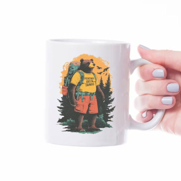 Fdt Resist Bear, Foxtrot Delta Tango Anti Trump, National Forest Service Mug