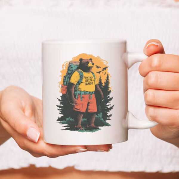 Fdt Resist Bear, Foxtrot Delta Tango Anti Trump, National Forest Service Mug