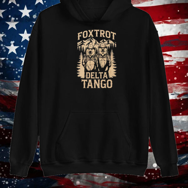 Fdt Resist Bear Foxtrot Delta Tango Anti Trump T-Shirt