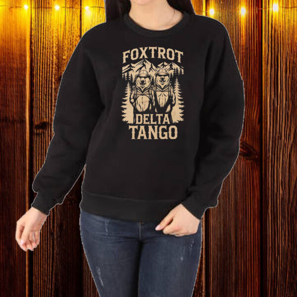 Fdt Resist Bear Foxtrot Delta Tango Anti Trump T-Shirt