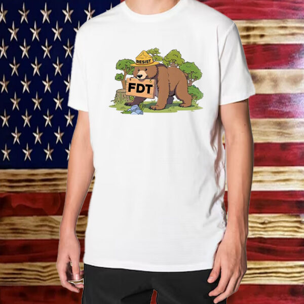 Fdt Resist Bear, National Parks T-Shirt