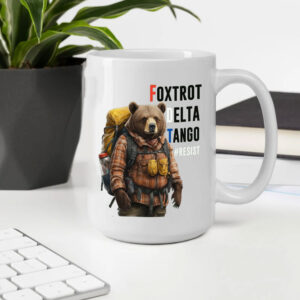 Foxtrot Delta Tango Bear #RESIST Mug