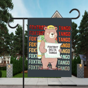 Foxtrot Delta Tango Funny FDT Resist Smokey Bear National Parks Flag