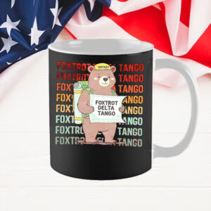 Foxtrot Delta Tango Funny FDT Resist Smokey Bear National Parks Mug