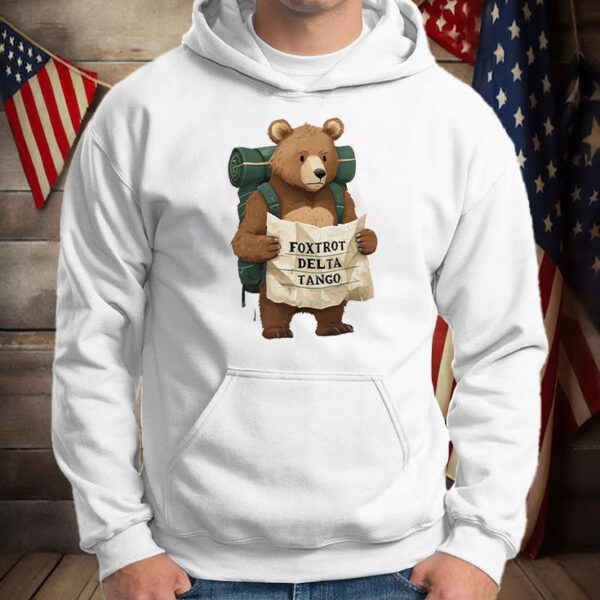 Foxtrot Delta Tango Resist Anti Trump Bear T-Shirt