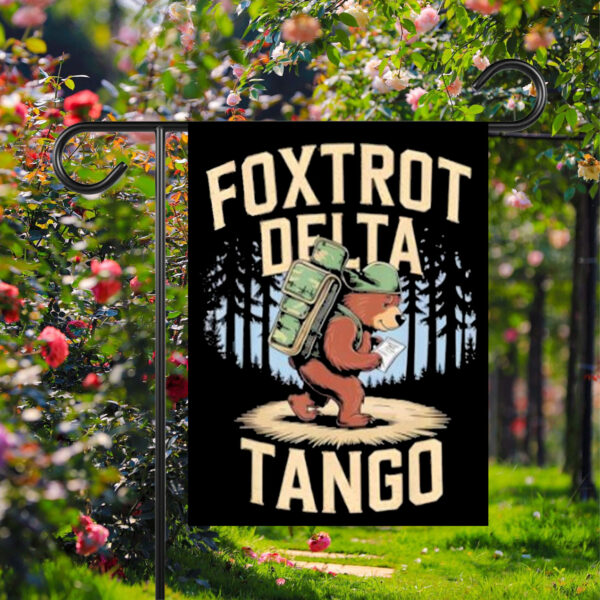 Foxtrots Deltas Tangos Funny Resist Bear Flag