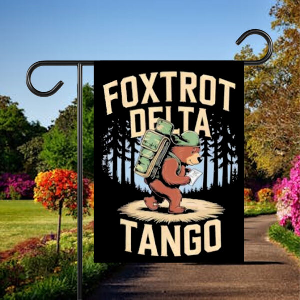 Foxtrots Deltas Tangos Funny Resist Bear Flag