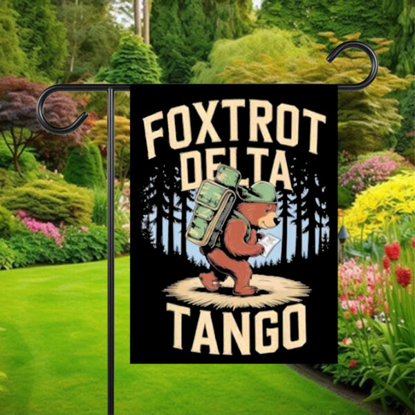 Foxtrots Deltas Tangos Funny Resist Bear Flag