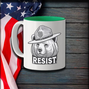 Funny Resist Bear 2025 Mugs