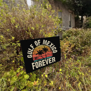 Gulf Of Mexico Forever, Resis Anti Trump Yard Sign