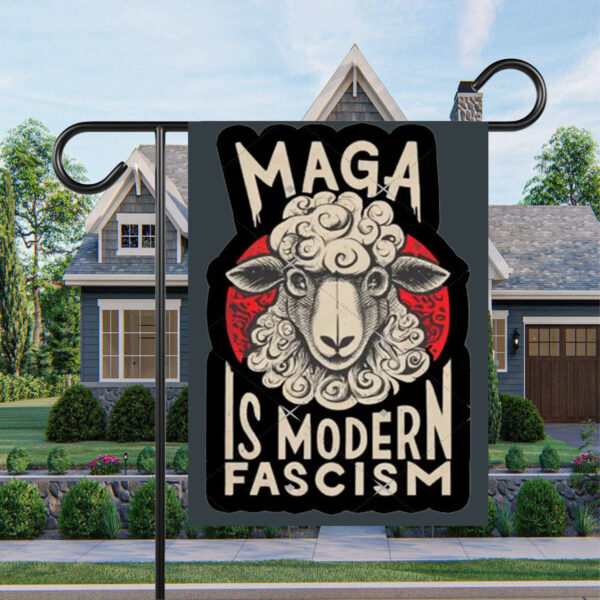 Maga Is Modern Fascism, Resist Flag