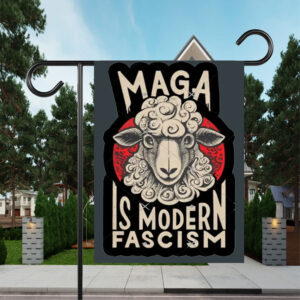 Maga Is Modern Fascism, Resist Flag