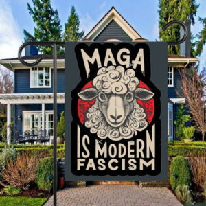 Maga Is Modern Fascism, Resist Flag