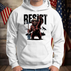 National Park Protest Shirt Retro Forest Service Tee Resist Bear T-Shirt