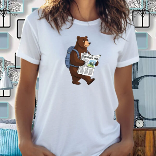 Official FDT Resist Bear, Foxtrot Delta Tango Anti Trump, National Forest Service T-Shirt