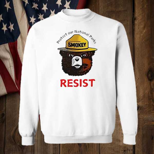 Official Protect Our National Parks Bear Resist T-Shirt