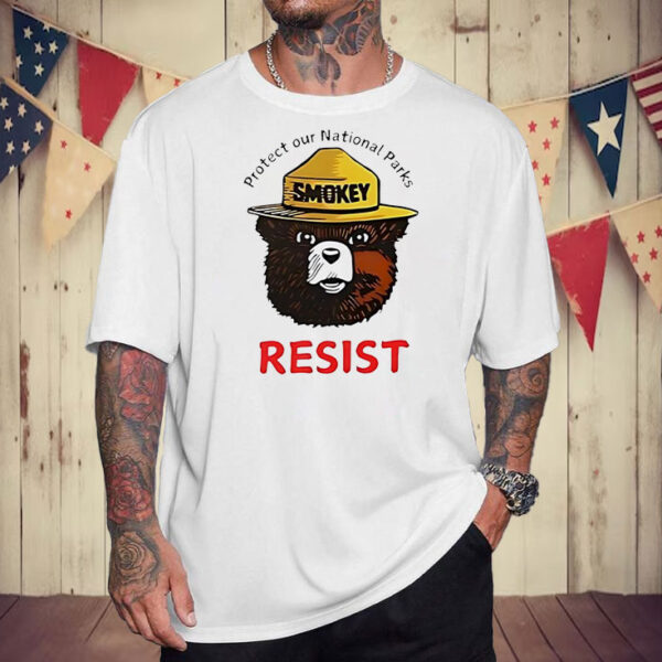 Official Protect Our National Parks Bear Resist T-Shirt