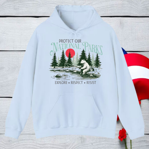 Official Protect Our National Parks, Resist Bear Anti Trump T-Shirt