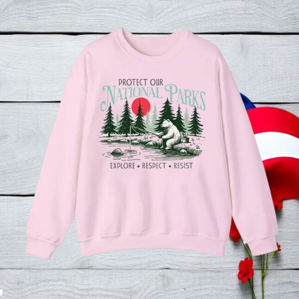 Official Protect Our National Parks, Resist Bear Anti Trump T-Shirt