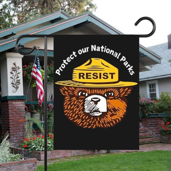 Official Protect Our National Parks Resist Bear Flag