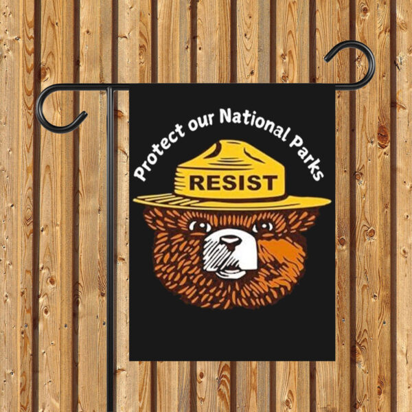 Official Protect Our National Parks Resist Bear Flag