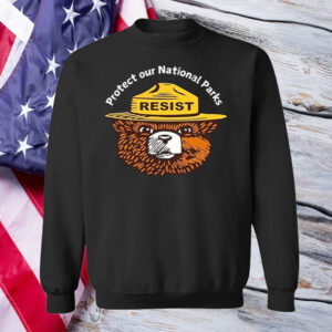 Official Protect Our National Parks Resist Bear T-Shirt