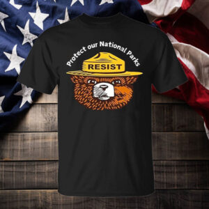 Official Protect Our National Parks Resist Bear T-Shirt