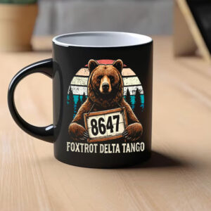 Official Resist Bear Foxtrot Delta Tango 8647 Mug