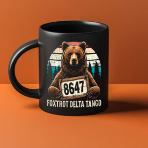 Official Resist Bear Foxtrot Delta Tango 8647 Mug