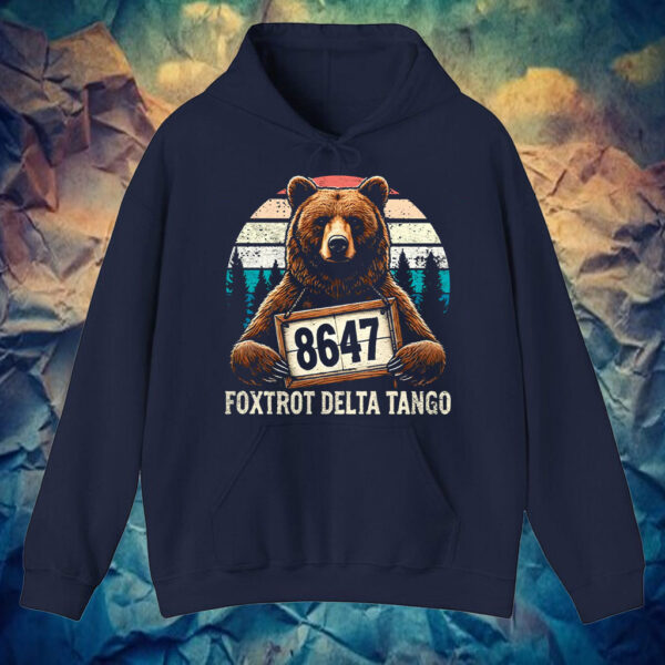 Official Resist Bear Foxtrot Delta Tango 8647 T-Shirt