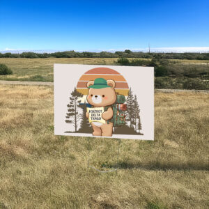 Official Resist Bear Foxtrot Delta Tango Anti-Trump Yard Sign